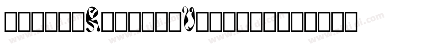 古典明朝字體 RegularVersion 2.0免費下載字体转换